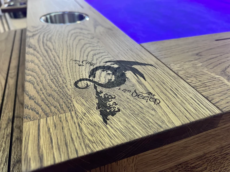 Custom Engraved Wooden Inlays
