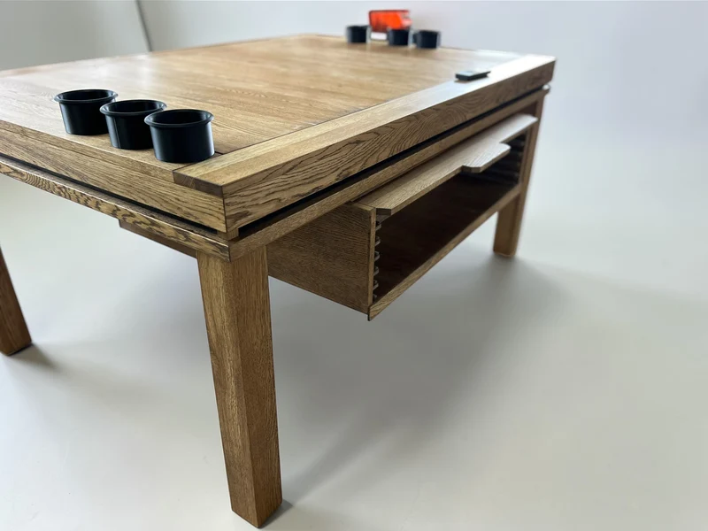 Under-Table Dual Storage Drawer