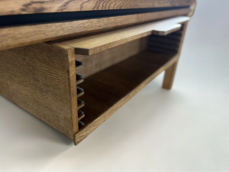 Under-Table Dual Storage Drawer