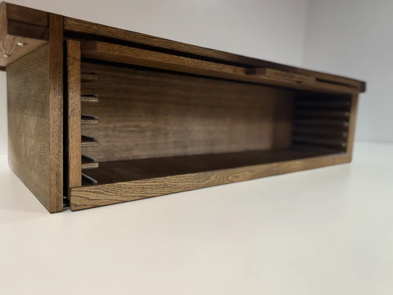 Under-Table Dual Storage Drawer