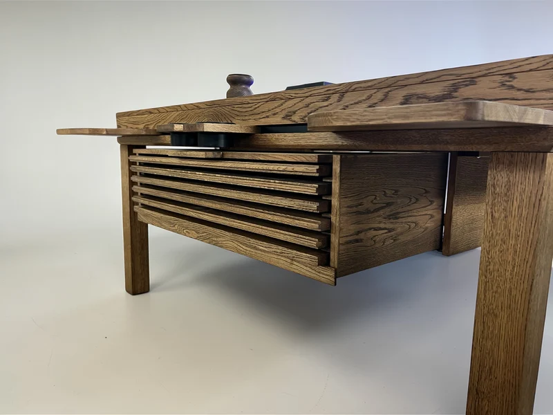 Under-Table Dual Storage Drawer