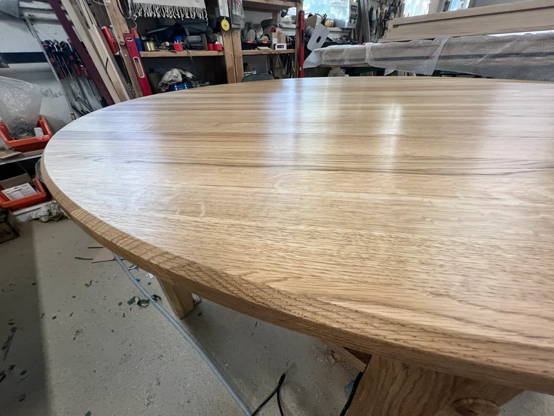 MISSION HEX – Premium Oak Board Game Table