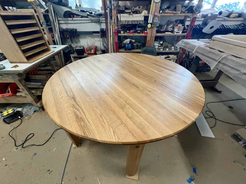 MISSION HEX – Premium Oak Board Game Table