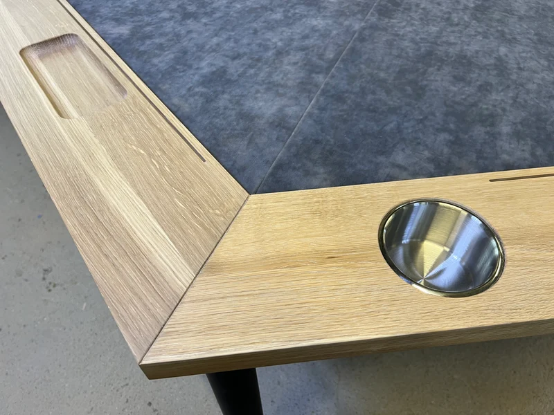 RAID HEX – Hexagonal Tabletop Overlay / Optional Stand-Alone Table