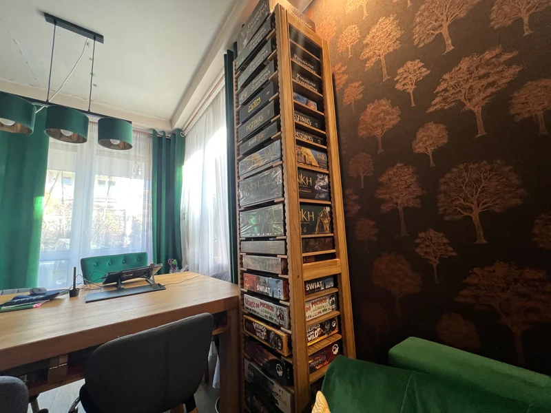 Board Game Rack – Modular Oak Storage (Pre-Order)