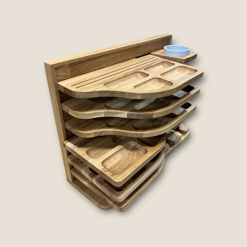 Magnetic Accessory Storage Rack