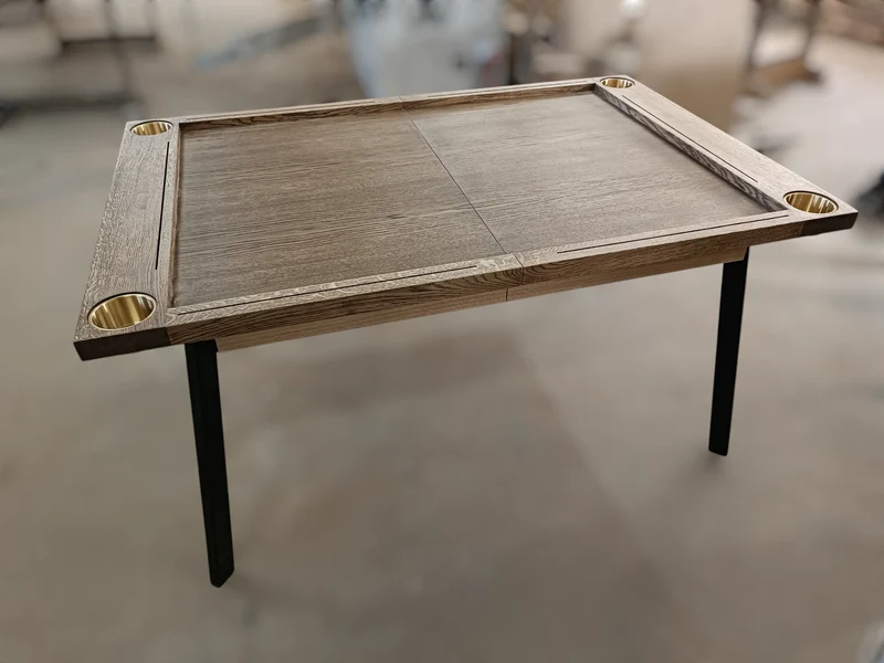 STRETCH – Extendable Solid Oak Board Game Table