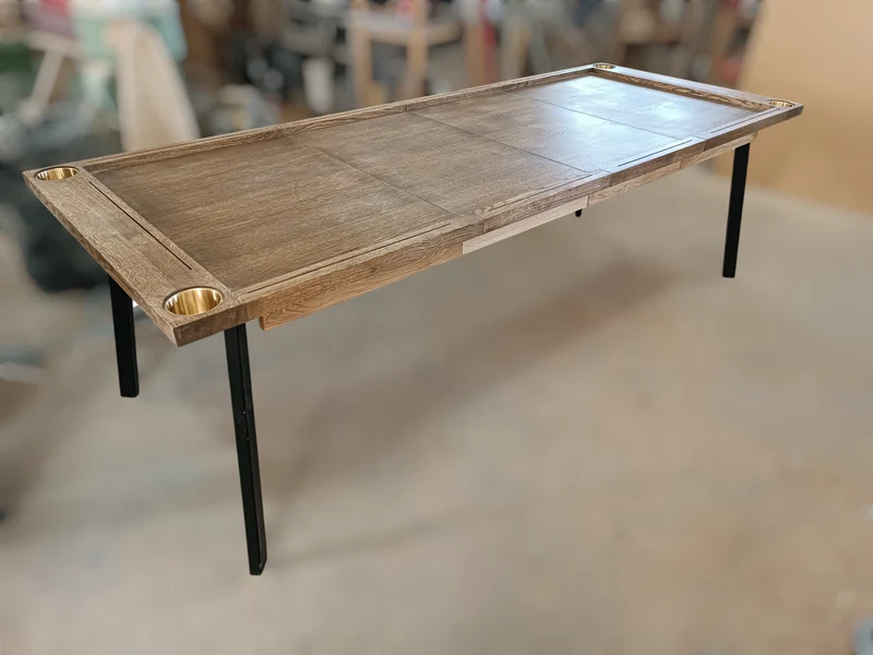 STRETCH – Extendable Solid Oak Board Game Table