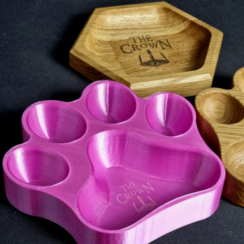 Neon Animal Paw – Board Game Accessory