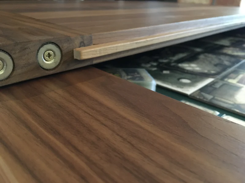SIDGE – American Walnut Board Game Table