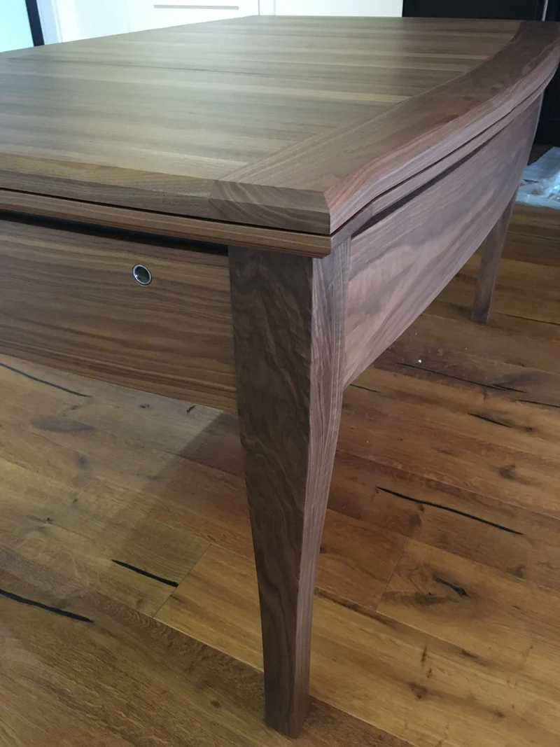 SIDGE – American Walnut Board Game Table
