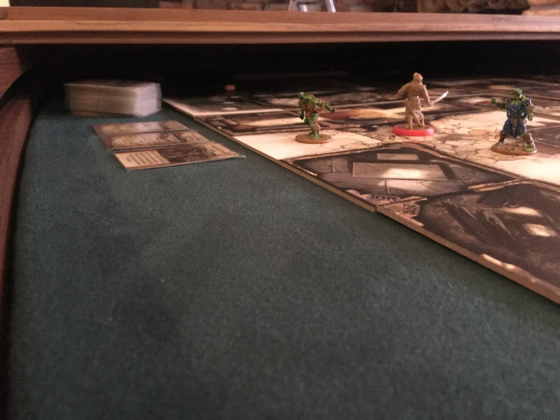 SIDGE – American Walnut Board Game Table