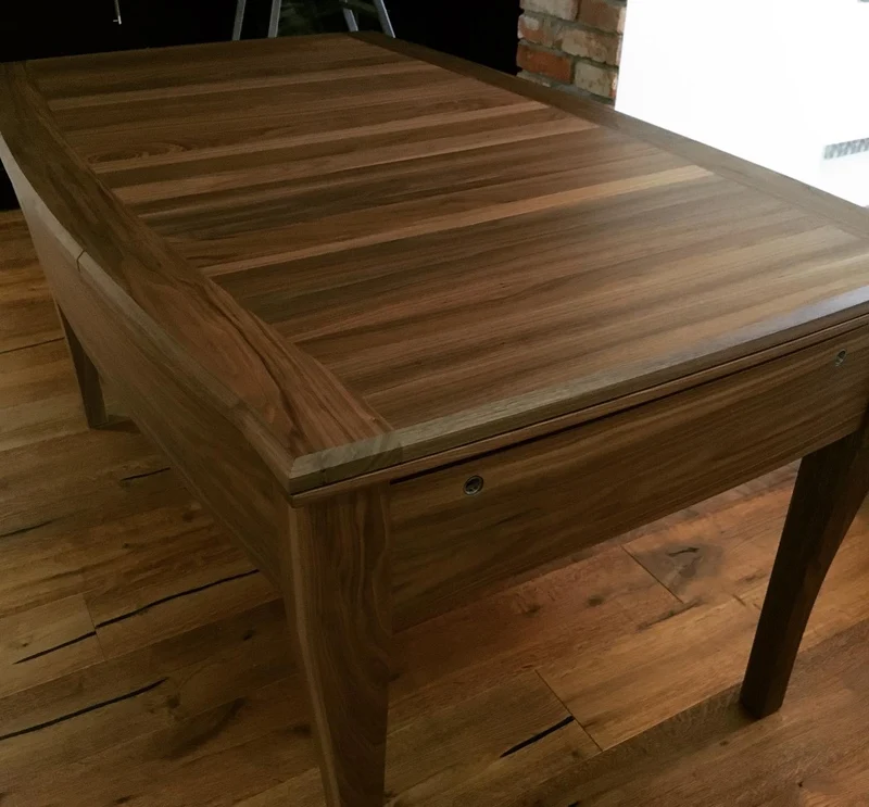 SIDGE – American Walnut Board Game Table
