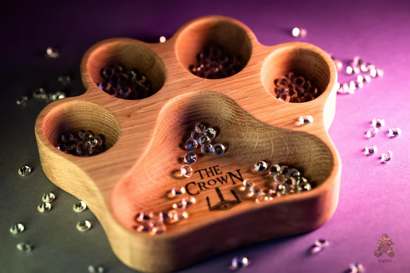Wooden Animal Paw – Board Game Accessory