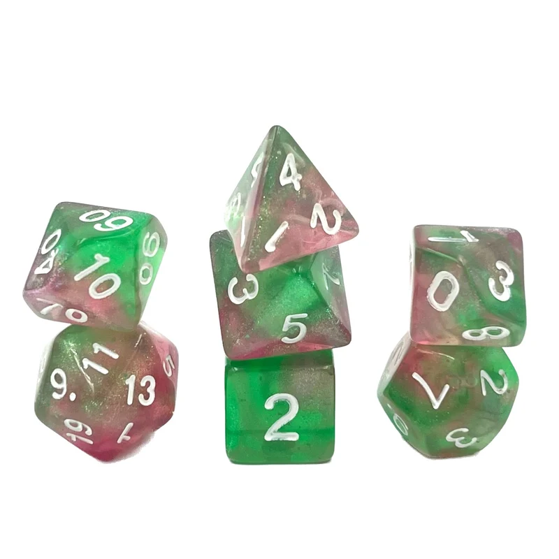 7-teiliges RPG Würfelset Galaxy: Rebirth
