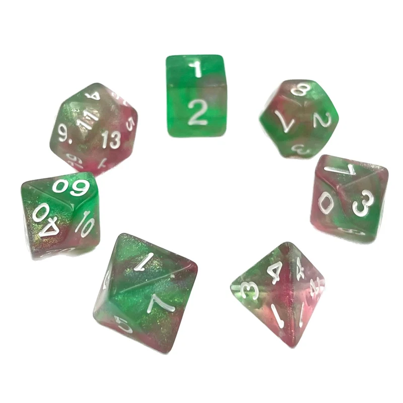 7-teiliges RPG Würfelset Galaxy: Rebirth