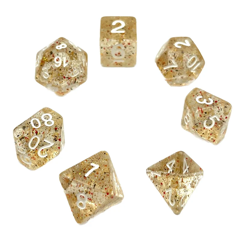 7-teiliges RPG Würfelset Confetti: Little Stars