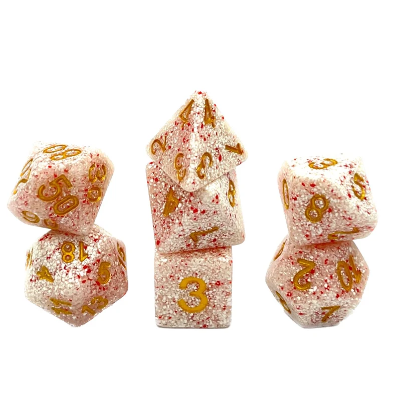 7-teiliges RPG Würfelset Mehrfarbig: Ume Onigiri