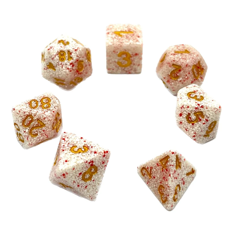 7-teiliges RPG Würfelset Mehrfarbig: Ume Onigiri