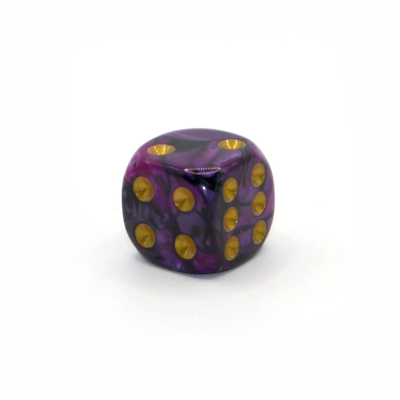 D6 1 Würfel Racing: Dark Purple