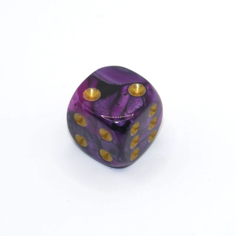 D6 1 Würfel Racing: Dark Purple