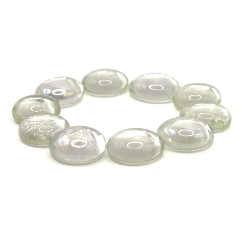 10 Spielsteine: Transparent Crystal