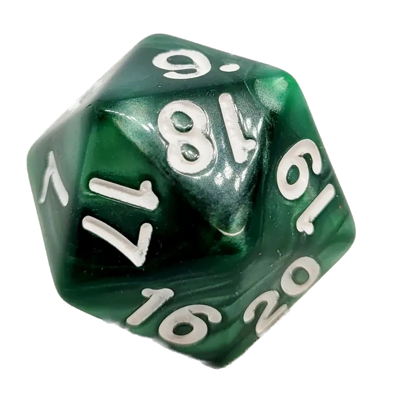 Spindown D20 Green