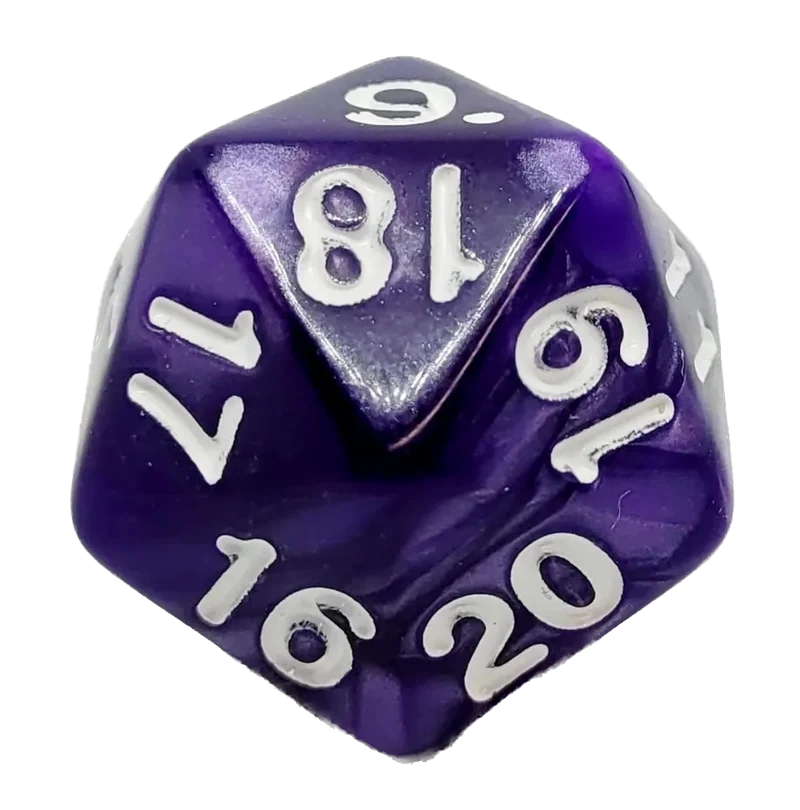 Spindown D20 Purple