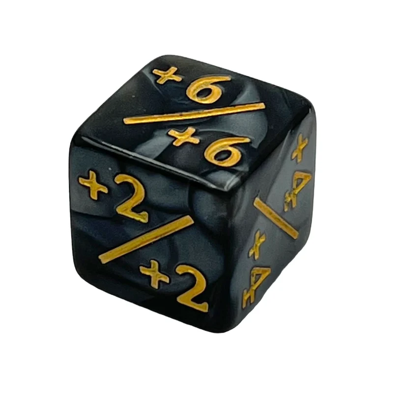Counter +/- Black & Gold