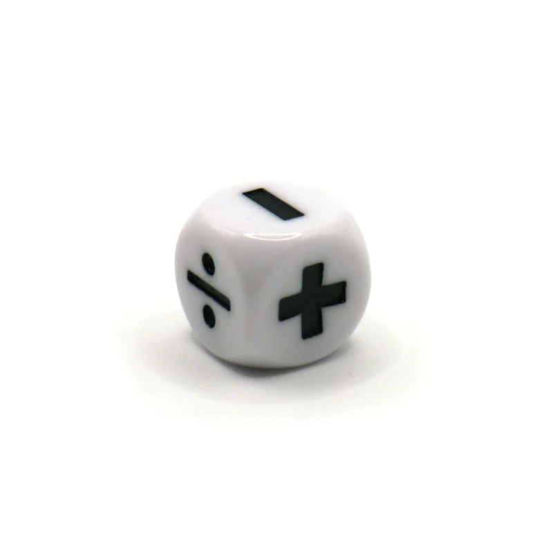 Rechenwürfel: + - x ÷