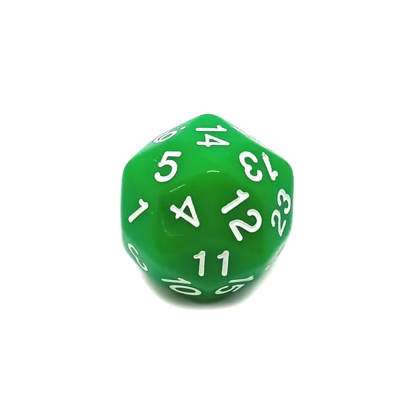 D30 Würfel Opaque Green