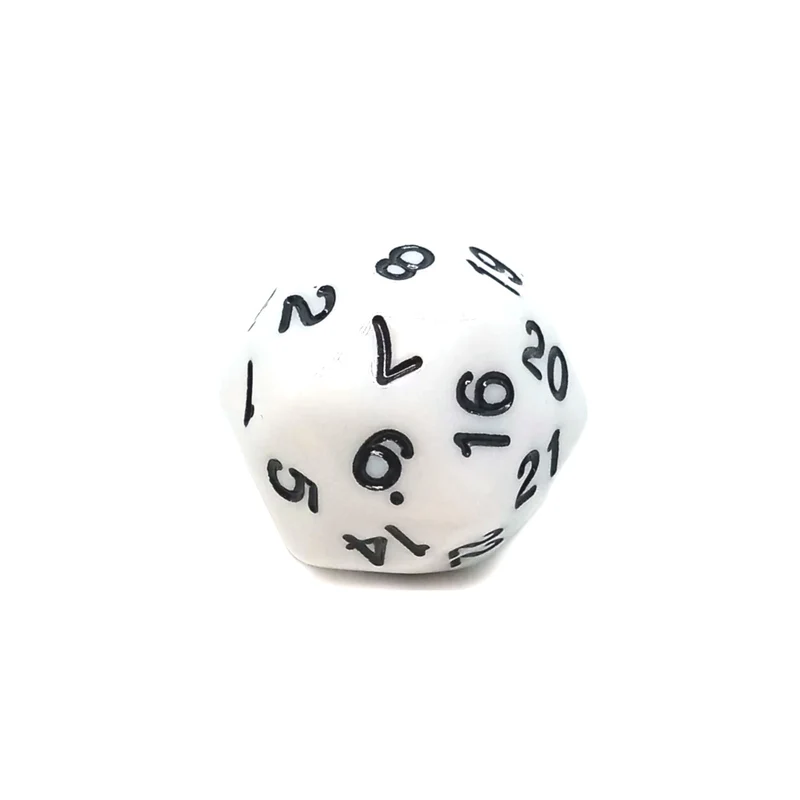 D30 Würfel Opaque White